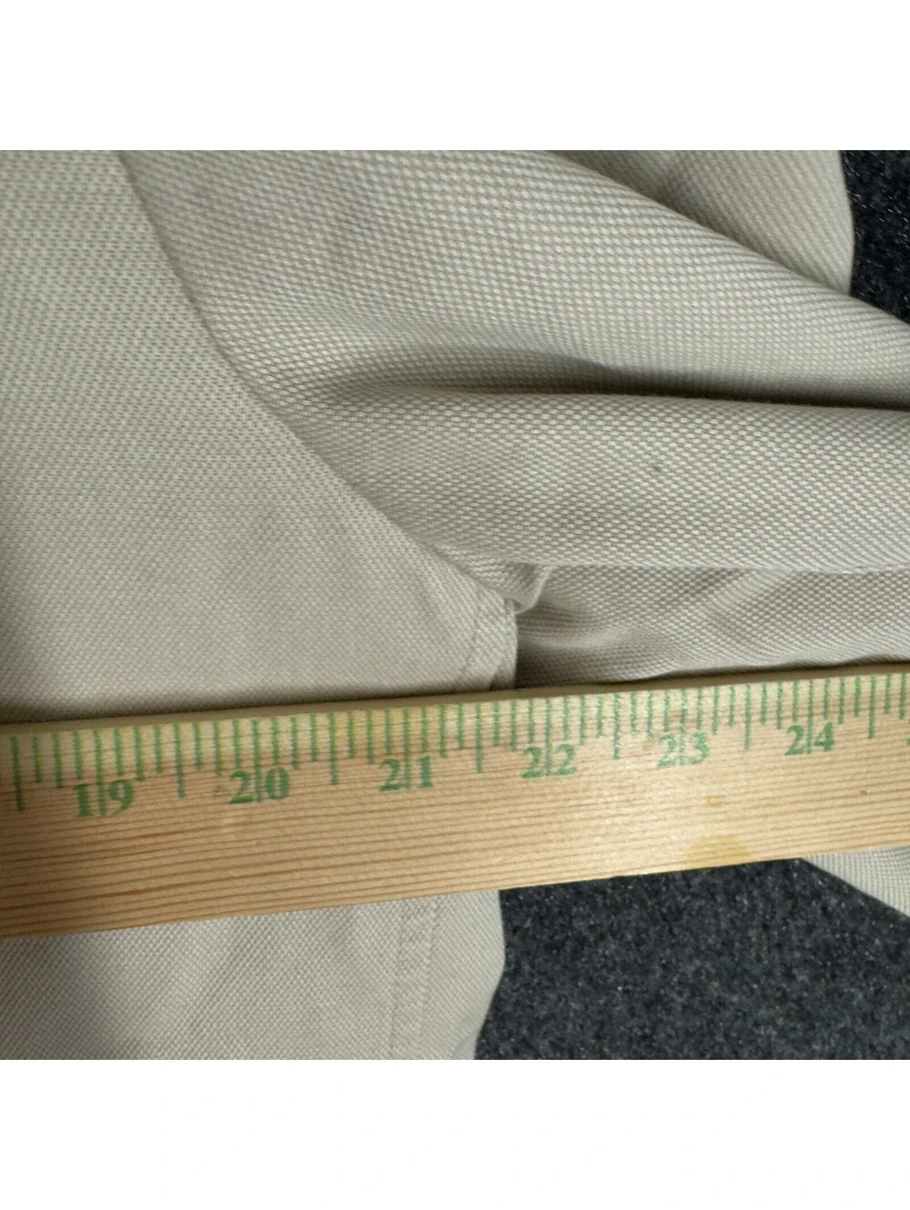Joseph Abboud Blazer Men XL Beige Button Up Collared Long Sleeve Cotton Lined